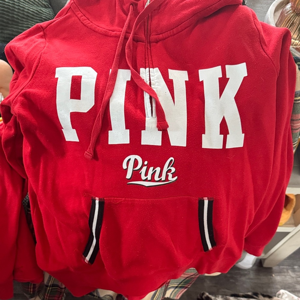 Victoria's Secret PINK Red Hoodie